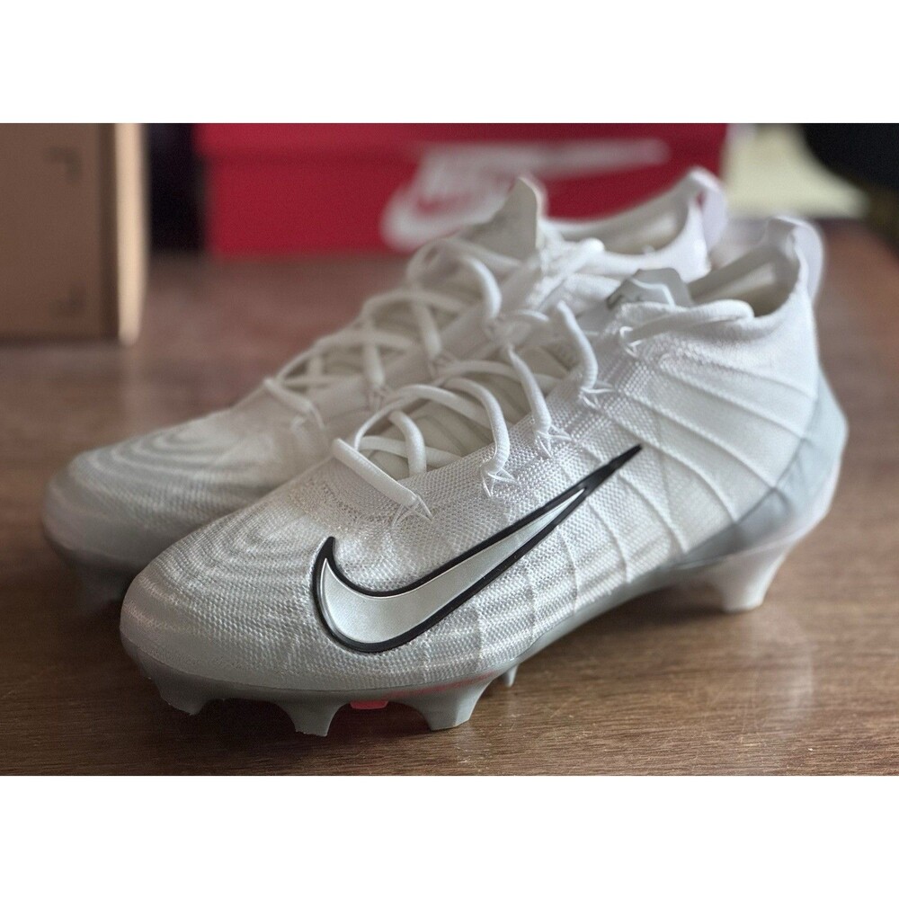 Men’s Size 9 Nike Zoom Air Vapor Elite 1 Football Cleats White FB3288-100 NWOB